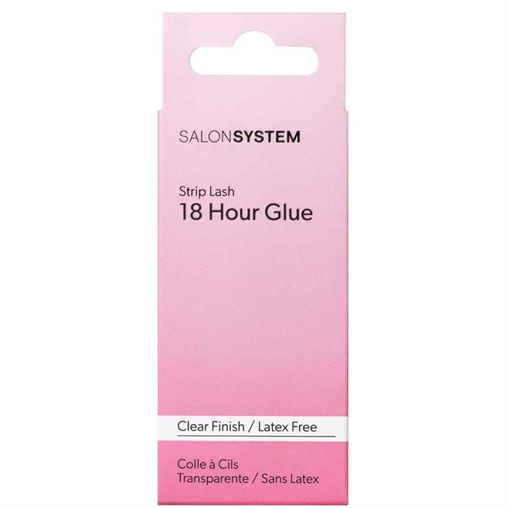 Salon System - Strip Lash 18 Hour Glue (Latex free) 4.5ml 