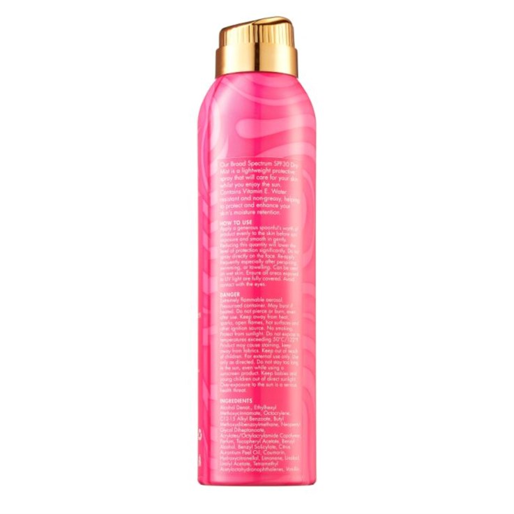 2b Tanned SPF30 Clear Dry Mist Spray Aerosol 175ml