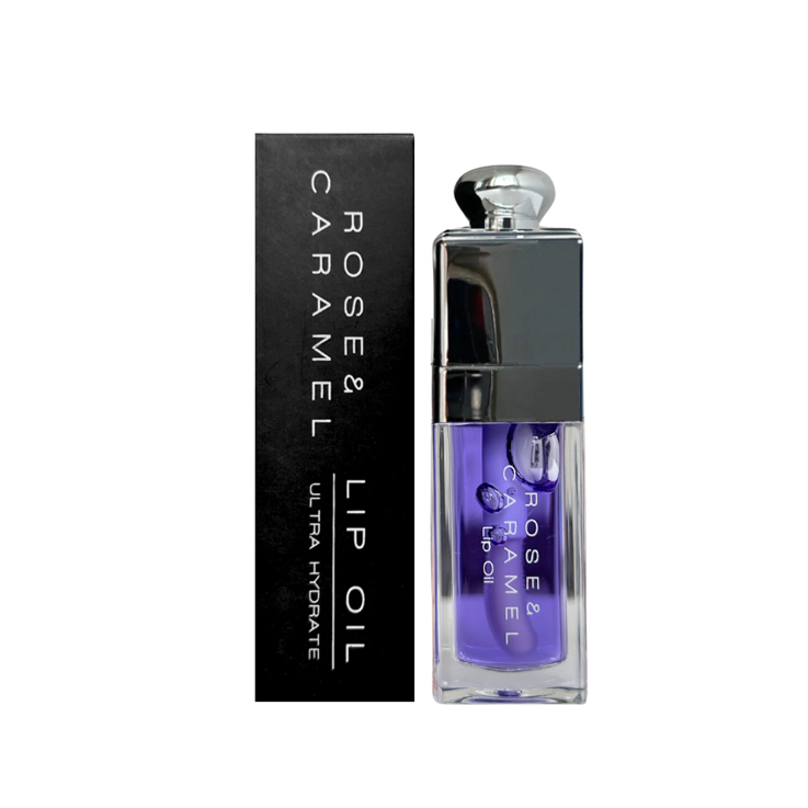 Rose & Caramel Ultra Hydrating Lip Oil - Grape