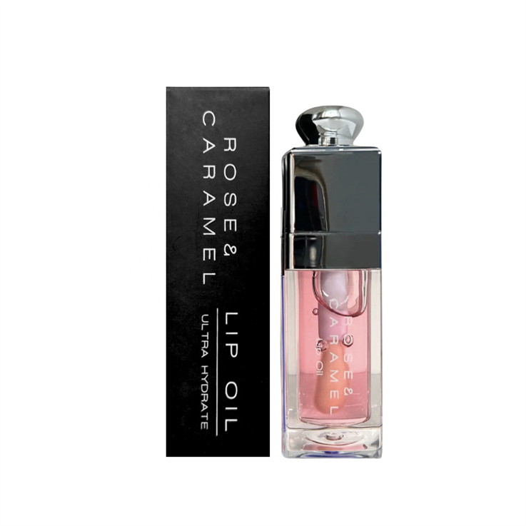 Rose & Caramel Ultra Hydrating Lip Oil - Strawberry