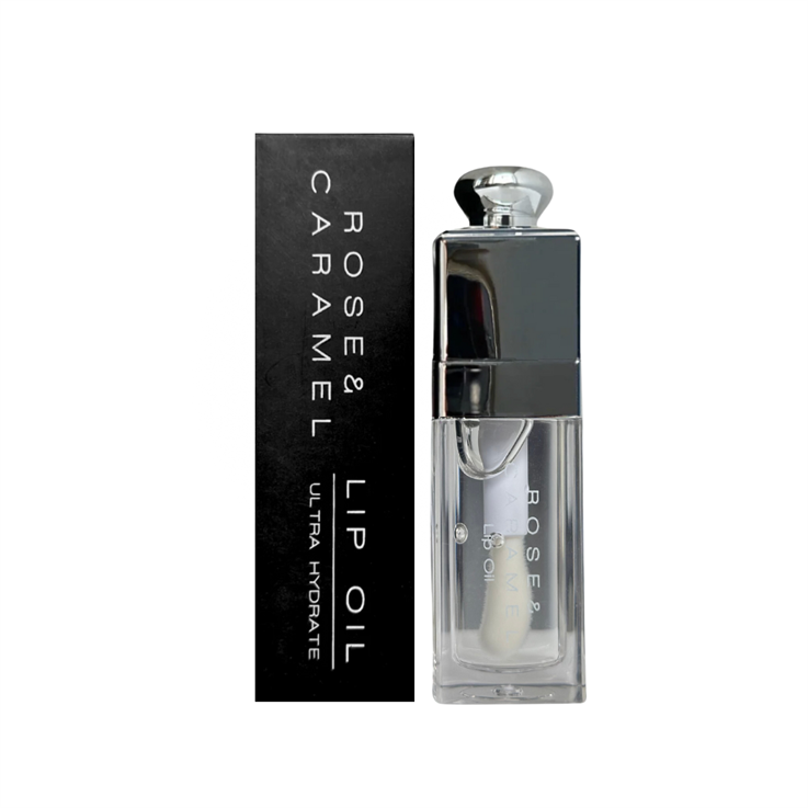 Rose & Caramel Ultra Hydrating Lip Oil Bird of Paradise - Clear