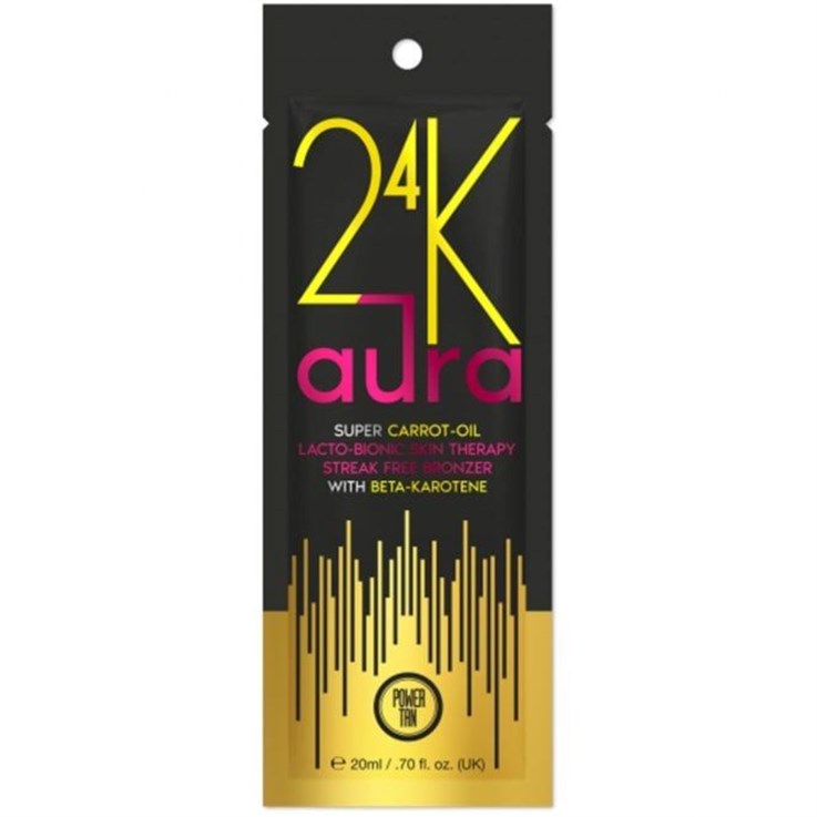 Power Tan 24K Super Carrot Oil Aura 20ml Sachet