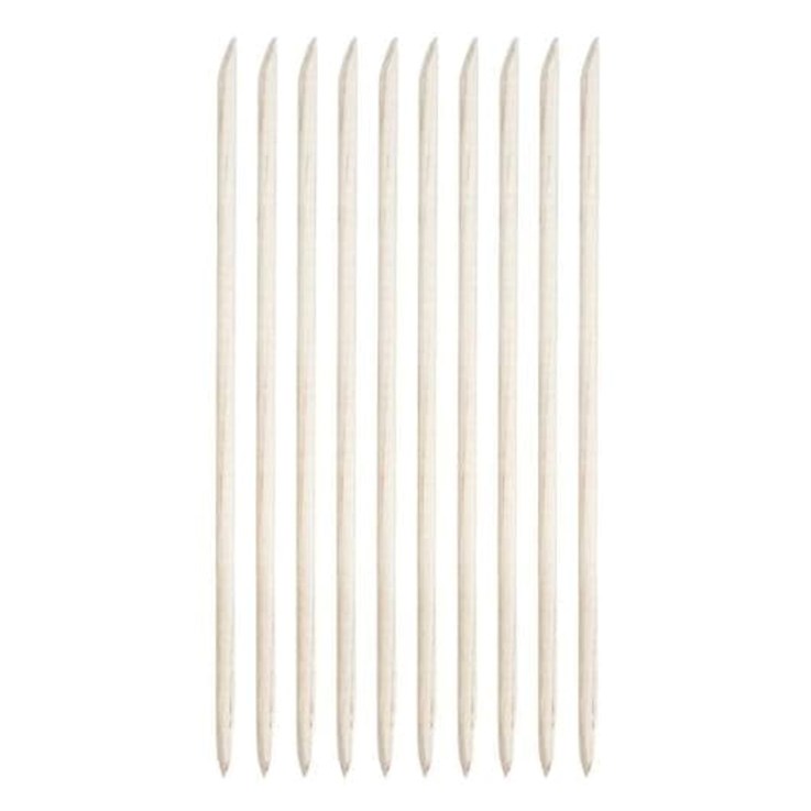 Hive Wooden Manicure Sticks - 10 Pack
