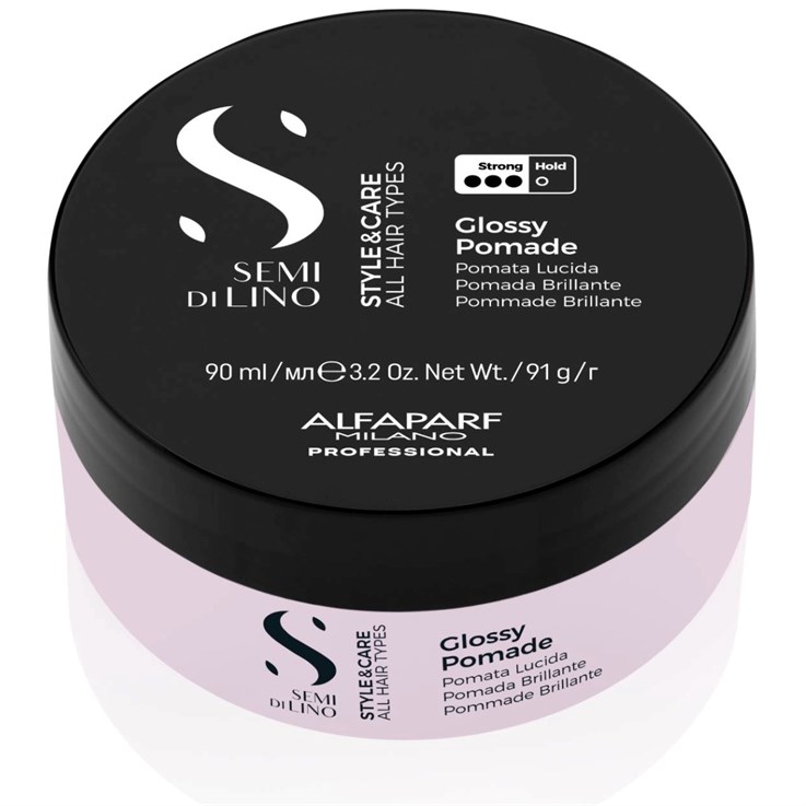 Alfaparf Semi di Lino Style & Care Glossy Pomade 90ml