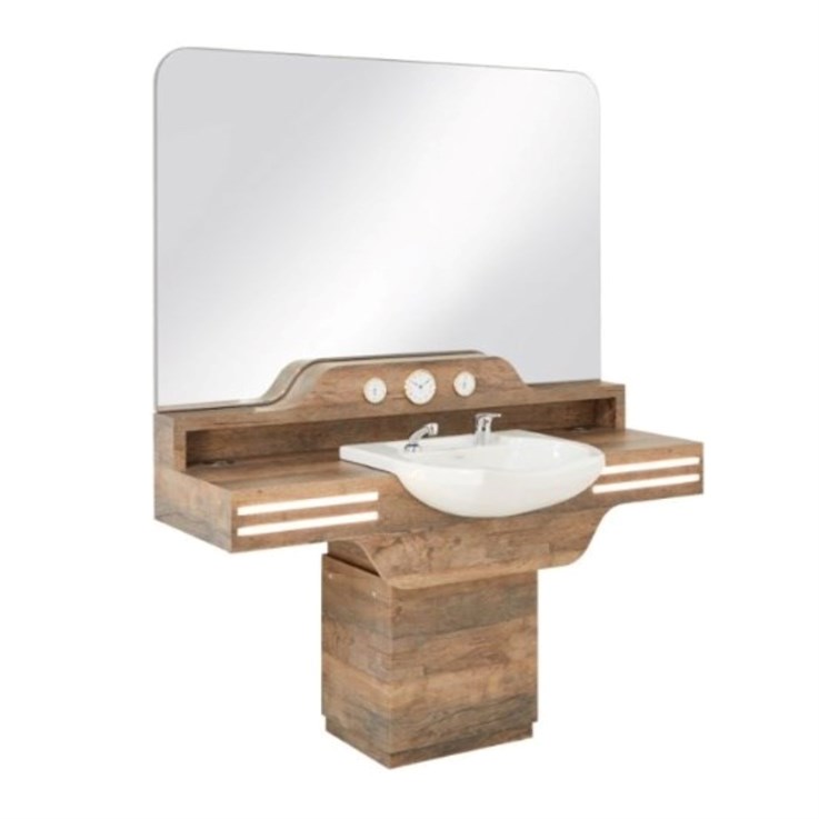 Cadillac Unit with Frontwash Basin & Full Mirror