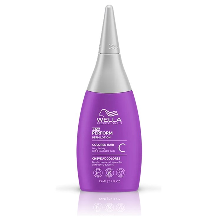 Wella Professionals Perform+ Perm Lotion (Curl) for Coloured Hair 75ml