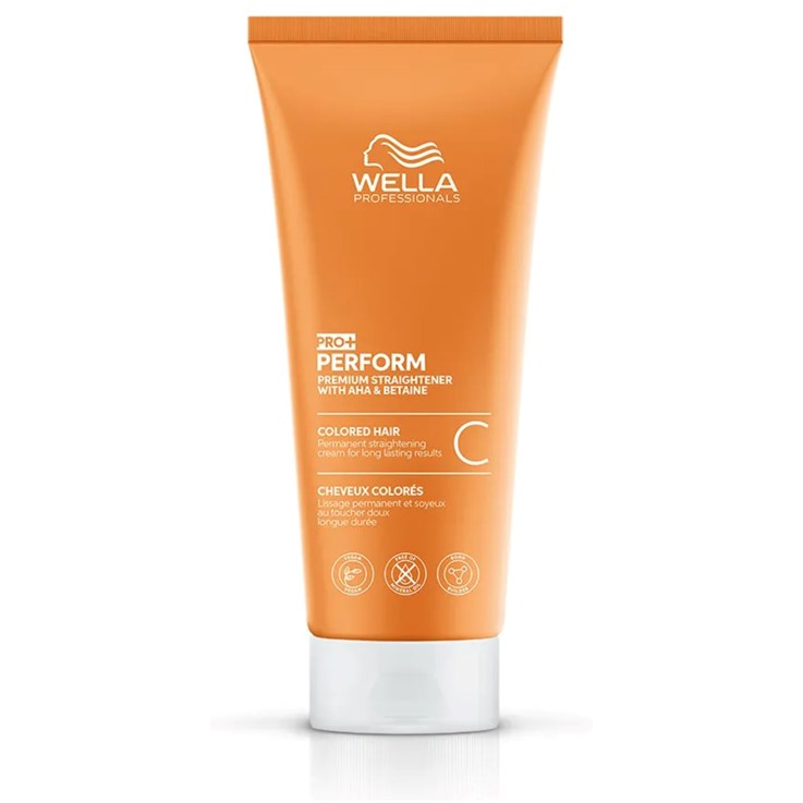 Wella Professionals Perform+ Straightening Cream for Coloured Hair 200ml