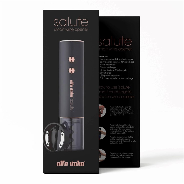 Alfa Italia Salute Smart Wine Opener