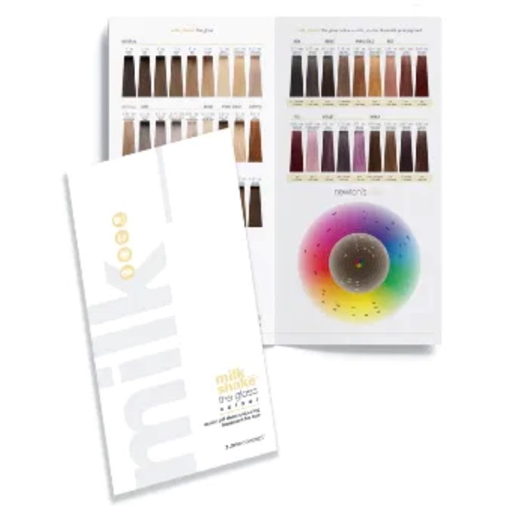 Milk_Shake The Gloss Premium Hair Colour Swatch Chart 