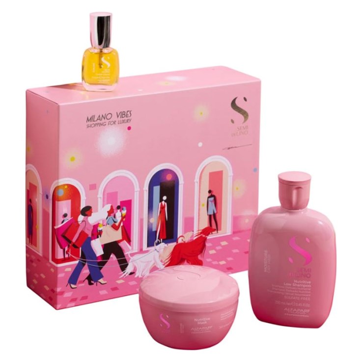Alfaparf Semi di Lino Moisture Holiday Set