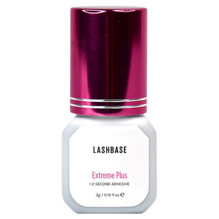 LashBase Extreme Plus Lash Adhesive 1-2 seconds 3ml
