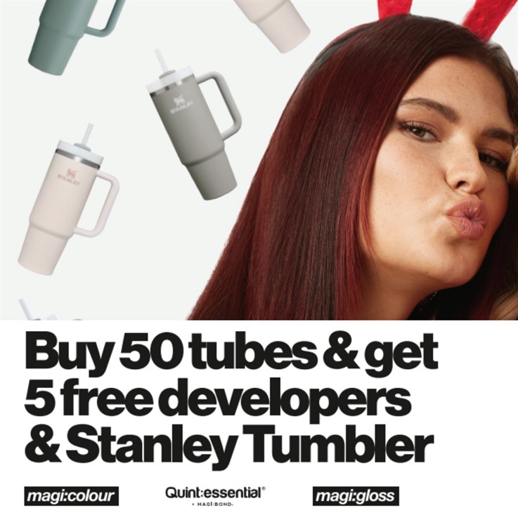 Quif Colour 50 tubes, free developer & tumbler - QUIFCOLOUR50