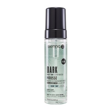 Sienna X Dark Tan Clear Water Mousse 200ml