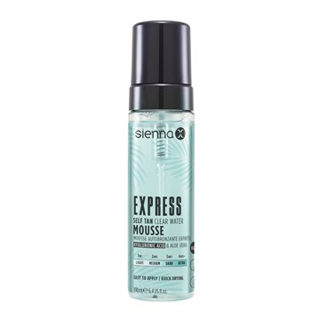 Sienna X Express Clear Self Tan Water Mousse 200ml