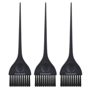 Framar Classic Colour Tint Brush Set - Matte Black