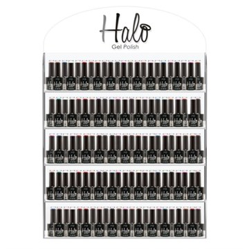 Halo Gel Polish Acrylic Wall Display