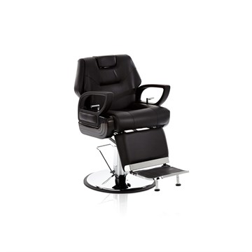 Scorpion Ari Reclining Barber Chair - Black