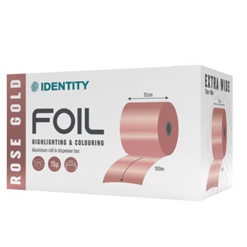 Identity Foil 100m x 120mm Rose Gold