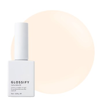 Glossify Soft Nude Naturabuild Builder Gel HEMA FREE 15ml