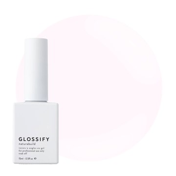 Glossify Milky Pink Naturabuild Builder Gel HEMA FREE 15ml