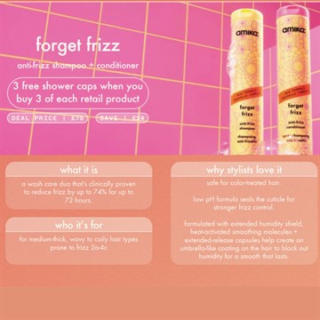 Amika Forget Frizz deal - AMIFORGETFRIZZ