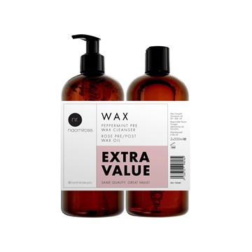Naomi Rose Pre Wax Cleanser & After Wax Oil Duo