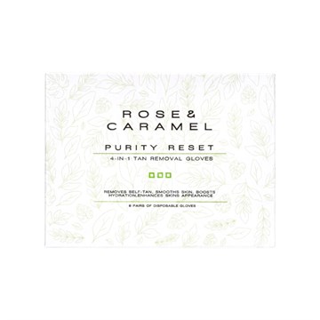Rose & Caramel Purity Reset 4-in-1 Tan Removal Gloves