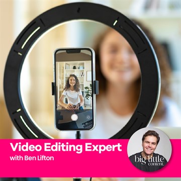 Video Editing Expert with Ben Lifton