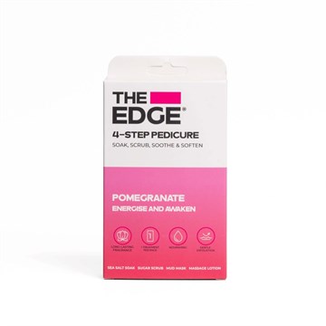 The Edge 4 Step Pedicure - Pomegranate