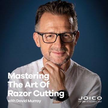 Joico mastering the art of Razor Cutting with David Murray