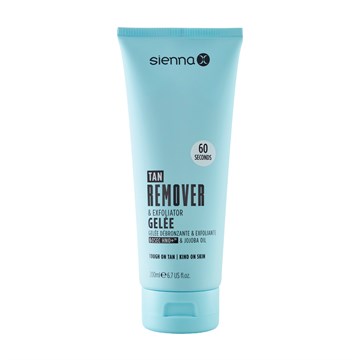 Sienna X 60 Second Tan Remover & Exfoliator Gelée - 200ml