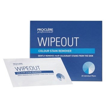 Proclere Wipeout Hair Colour Remove Wipes - 20 Pack