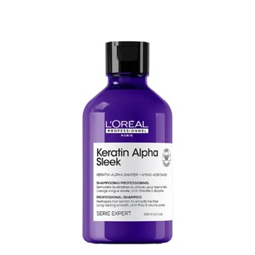 L’Oréal Professionnel Keratin Alpha Sleek Smoothing Shampoo - 300ml