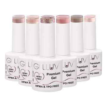 Gelluv Hema Free Gel Polish 8ml - Ballerina Collection
