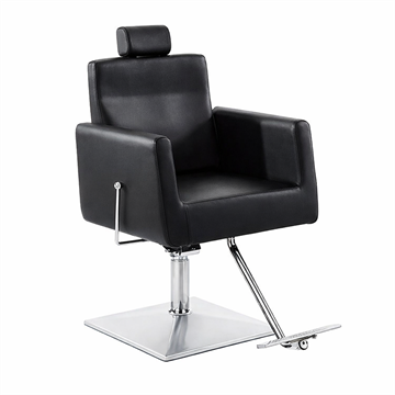 Scorpion Halsa Hydraulic Salon Chair - Black