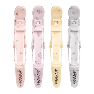 Framar Gator Grips Country Charm Hair Clips - 4 Pack