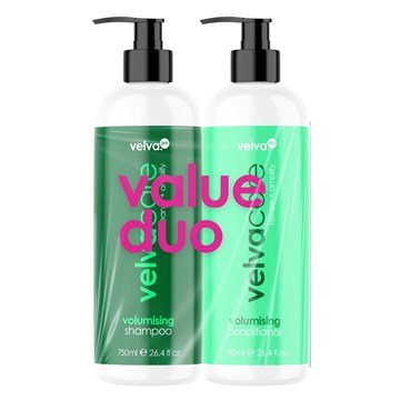 Velvacare Volumising Shampoo & Condtioner Duo 750ml