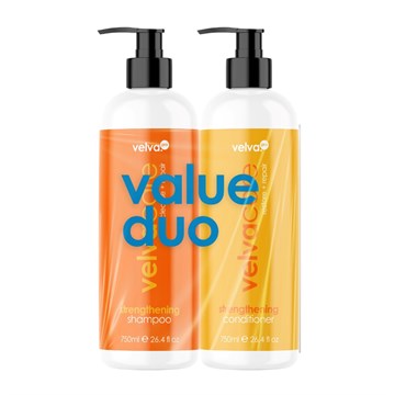 Velvacare Strengthening Shampoo & Conditioner Duo 750ml