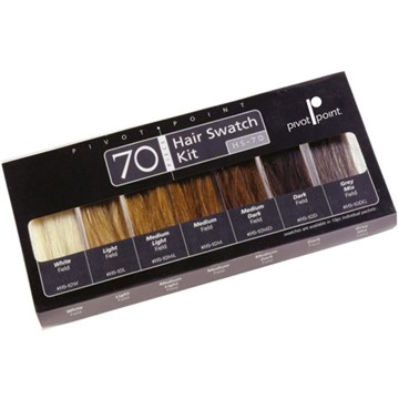 Pivot Point Hair swatch Kit x 70 pcs
