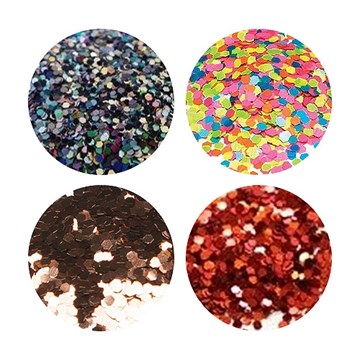 Perfect Sense Nail Glitter Shapes - Clearance