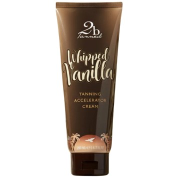 2b Tanned Whipped Vanilla Tanning Accelerator Cream 200ml