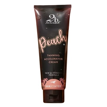 2b Tanned Peach Tanning Accelerator Cream 200ml