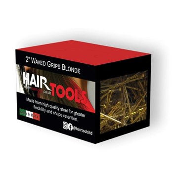 Hair Tools 2"Waved Grips Blonde 500 Pack