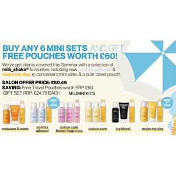 Milkshake Mini Travel Kit Offer - MILMINIKITS