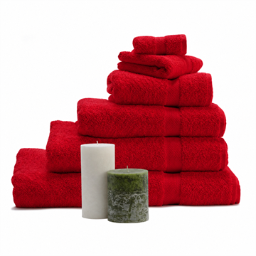 Majestic Towels Hand Towel Red