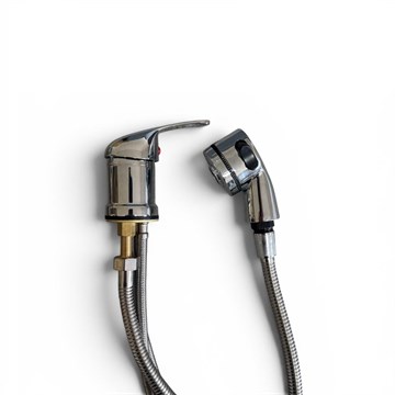 Scorpion Mixer Tap Shower Head - Silver