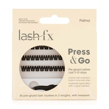 lashfx Press & Go Pre Glued Cluster Lash - Palma