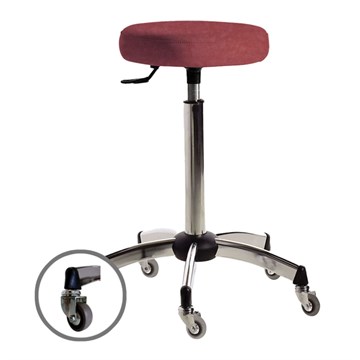 Salon Ambience Harley+ Stool Chrome Base