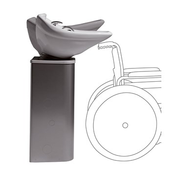 Salon Ambience Column Disability Access Backwash Unit
