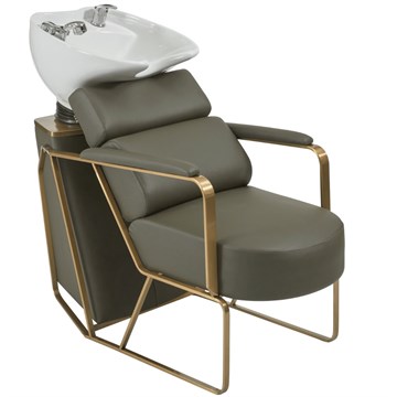 Scorpion Halden Salon Backwash Chair Unit - Green